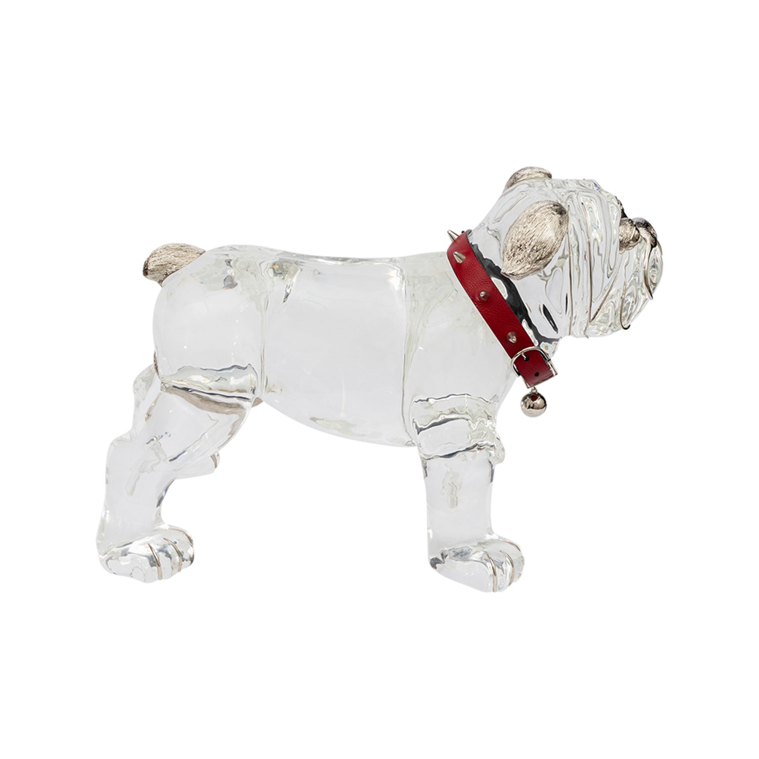 Snowy Bulldog Stool