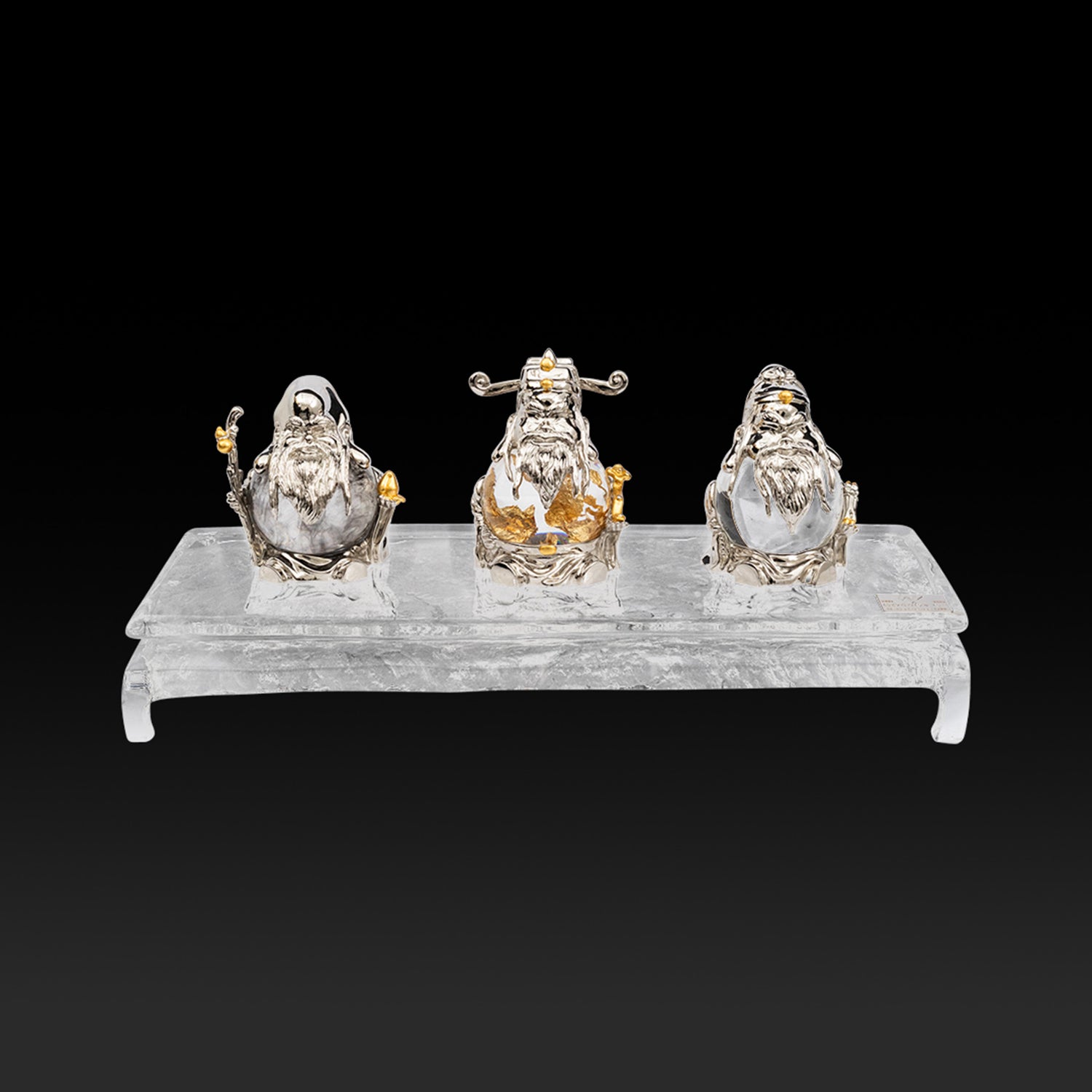 Spiritual White Mist Fu Lu Shou