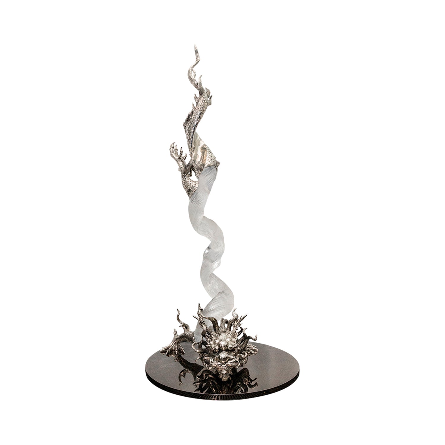 Ascent of the Dragon Floor Lamp