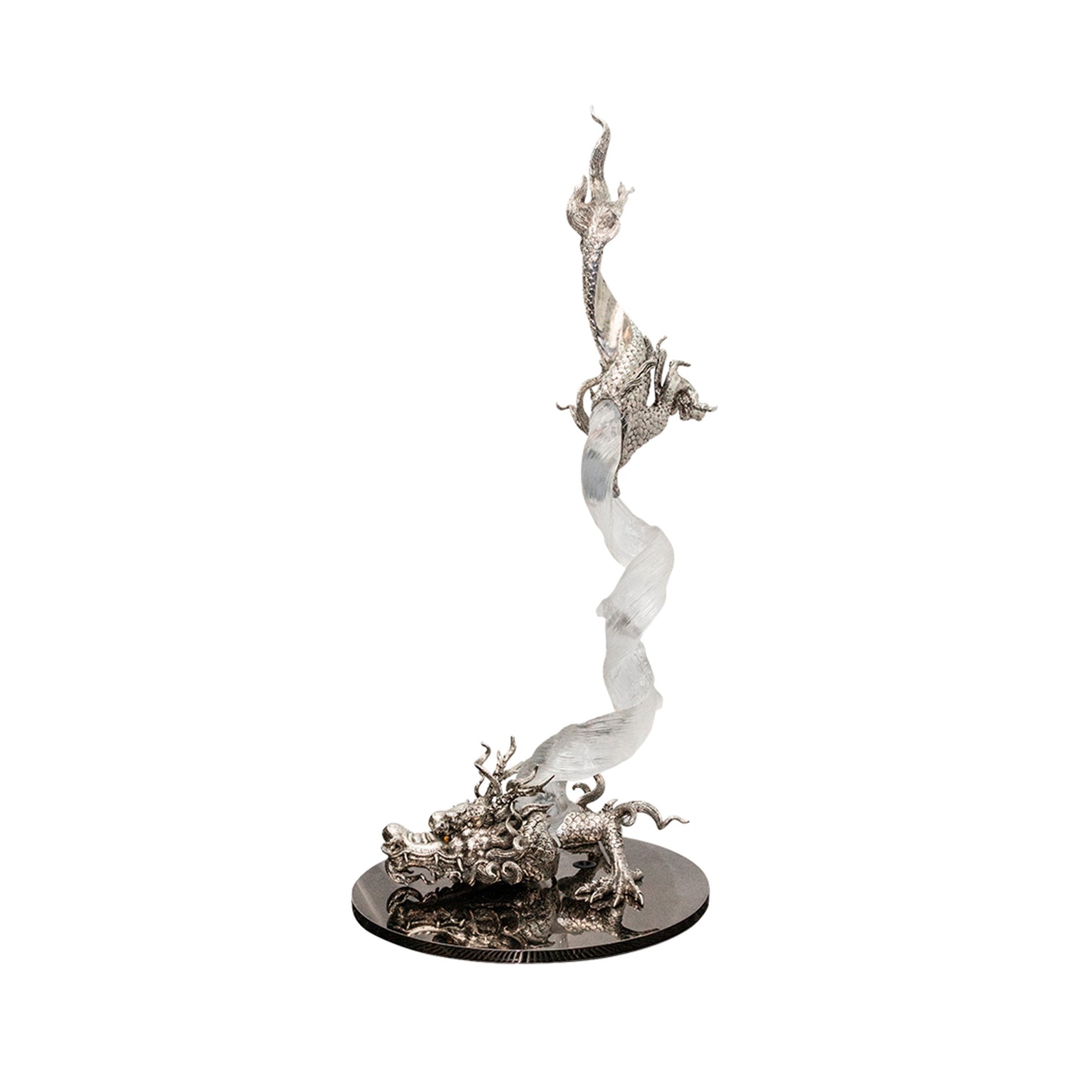 Ascent of the Dragon Floor Lamp