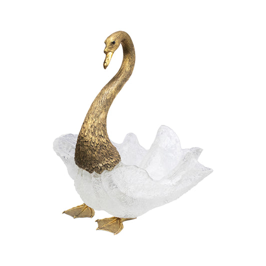 Iceglow Swan Lake Bowl-Size L