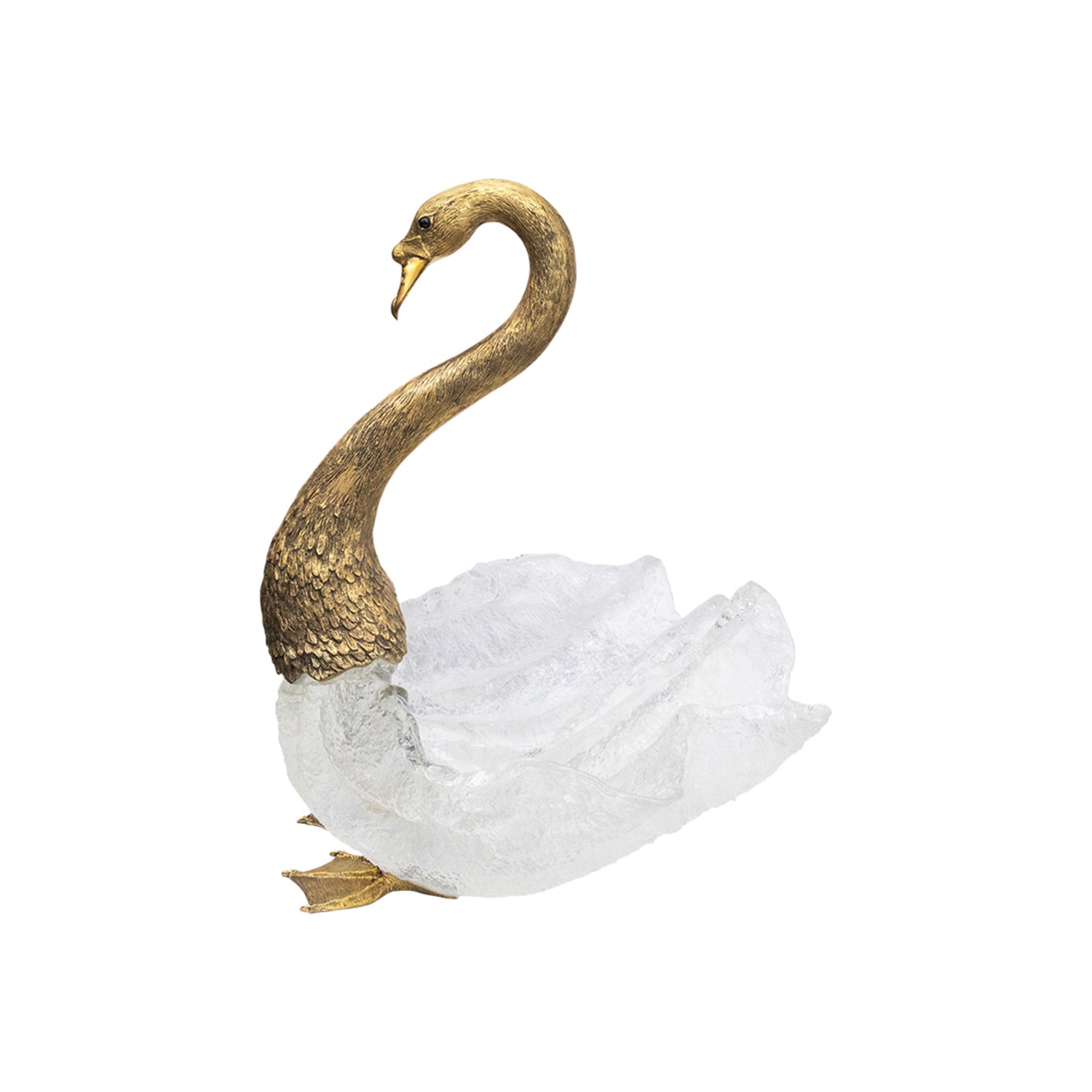 Iceglow Swan Lake Bowl-Size L