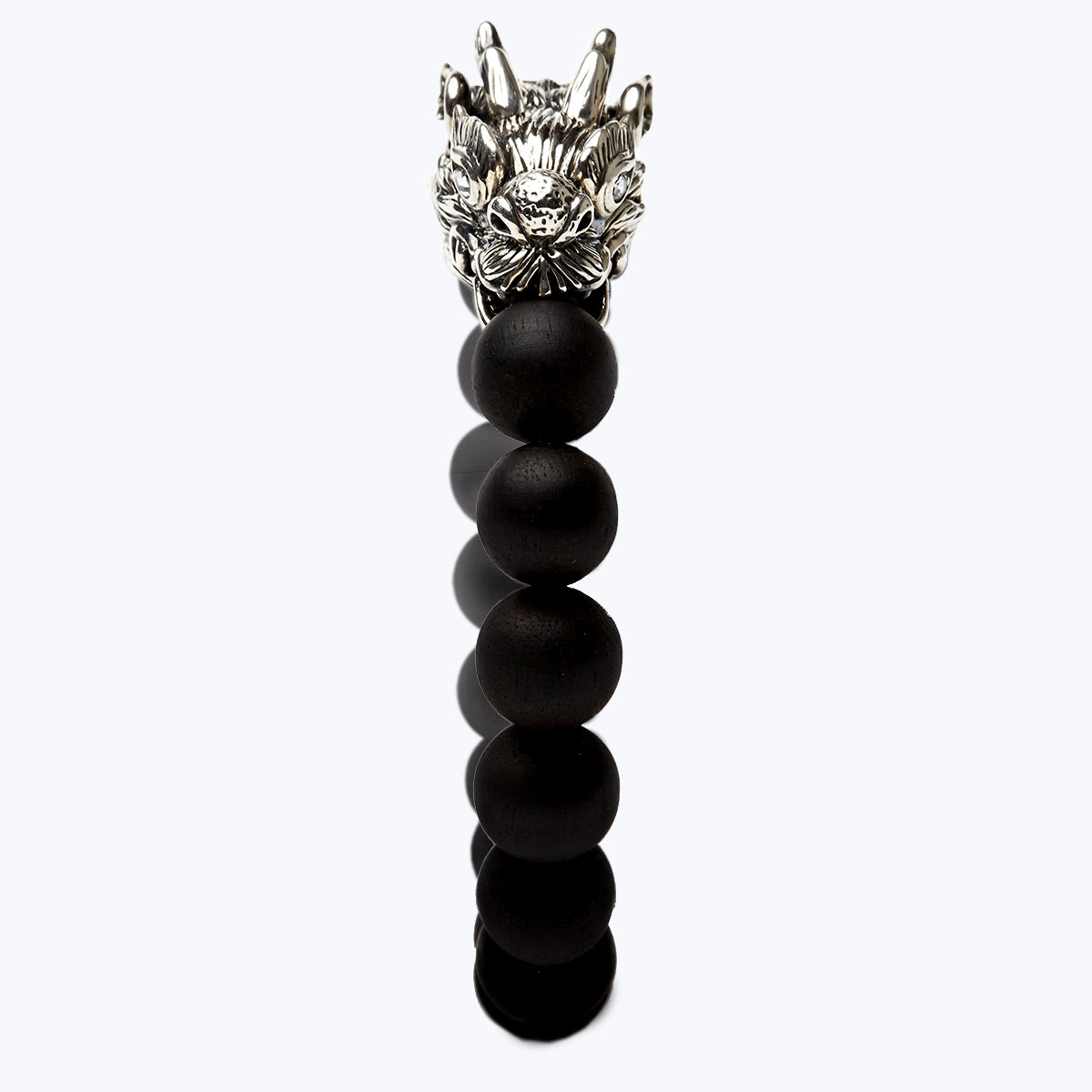 Chinese Zodiac Ebony Bead Bracelet - Year of the Dragon