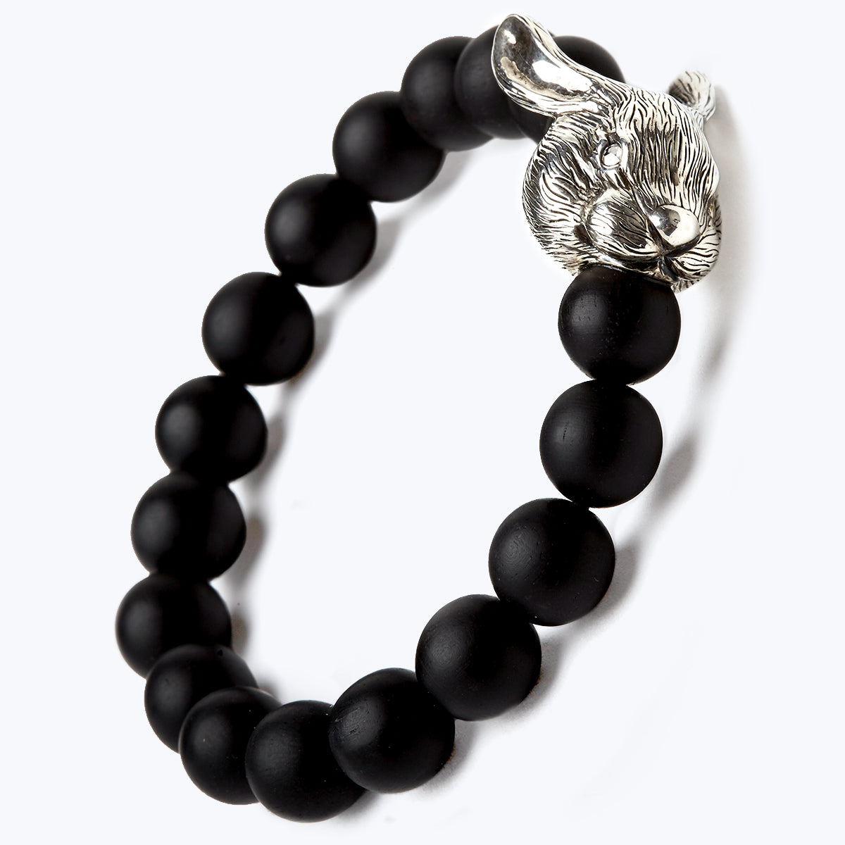 Chinese Zodiac Ebony Bead Bracelet - Year of the Rabbit – Lotus Arts de ...