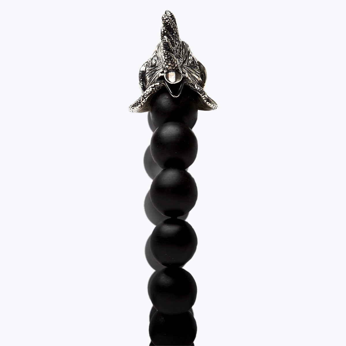Chinese Zodiac Ebony Bead Bracelet - Year of the Rooster