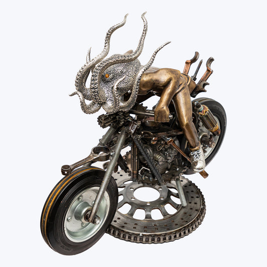 Motorbike with Octopus