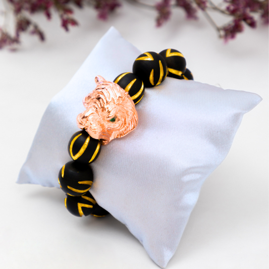 The Golden Stripe Tiger Bracelet