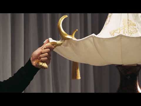 Japanese "Irimoya Zukuri" Lamp
